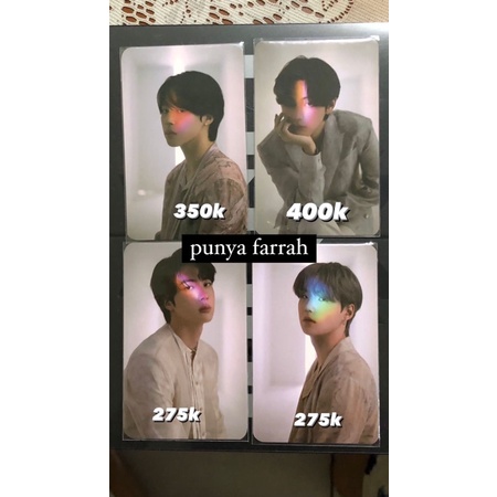 Photocard Proof lucky draw (booked)