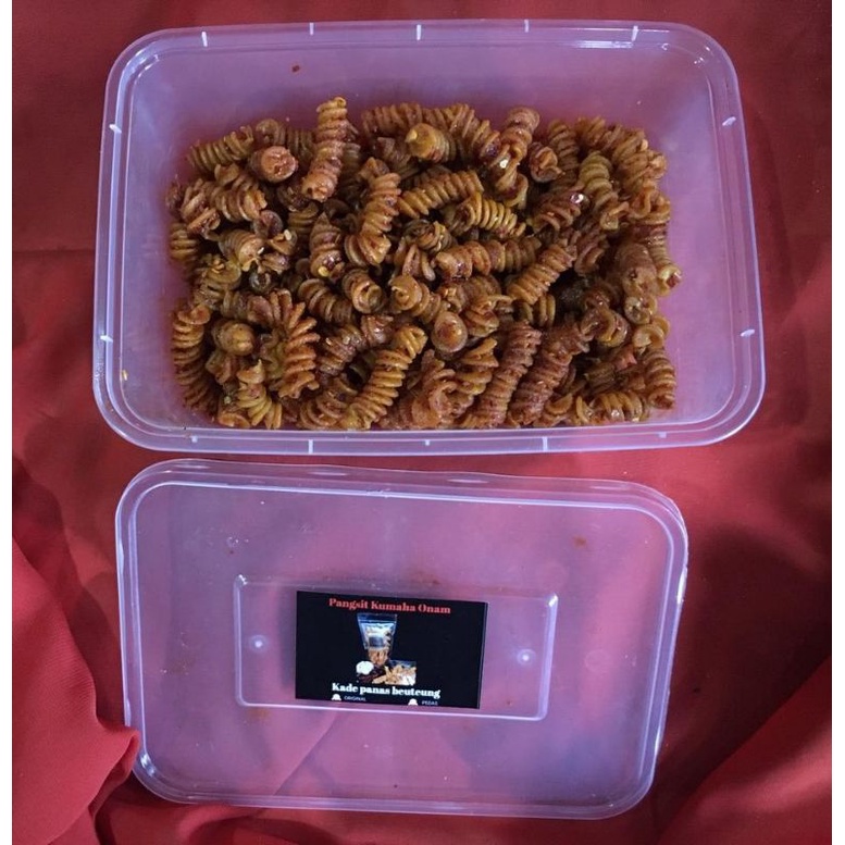 

Makaroni Spiral Pedas Kemasan Box
