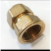 sambungan pipa air panas sok drat dalam 1/2 inci kuningan