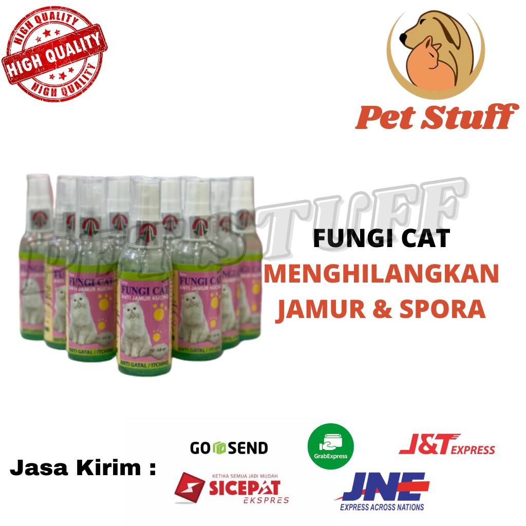 FUNGI CAT OBAT SPRAY ANTI JAMUR KUCING | OBAT JAMUR KUCING