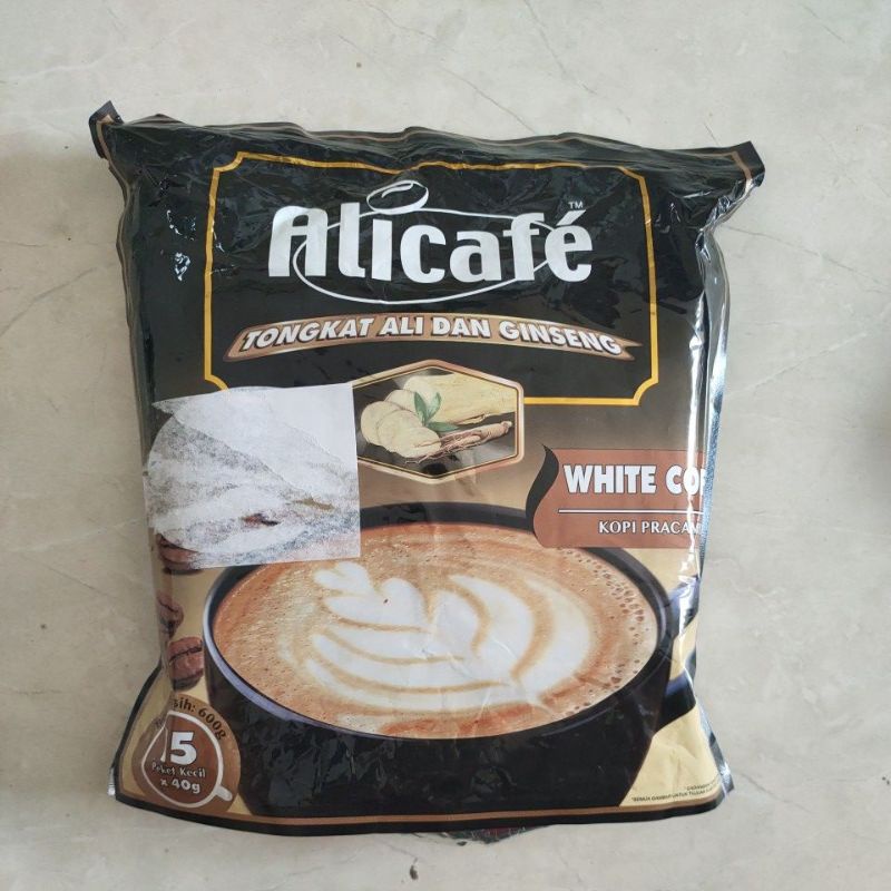 

alicafe white coffee tongkat Ali dan ginseng