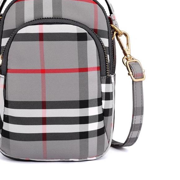 ➺ Tas Wanita Import Jinjing Selempang CHIBAO Mini CB8182 8182 Pattern Motif BXXBERRY Style Parasut ♢