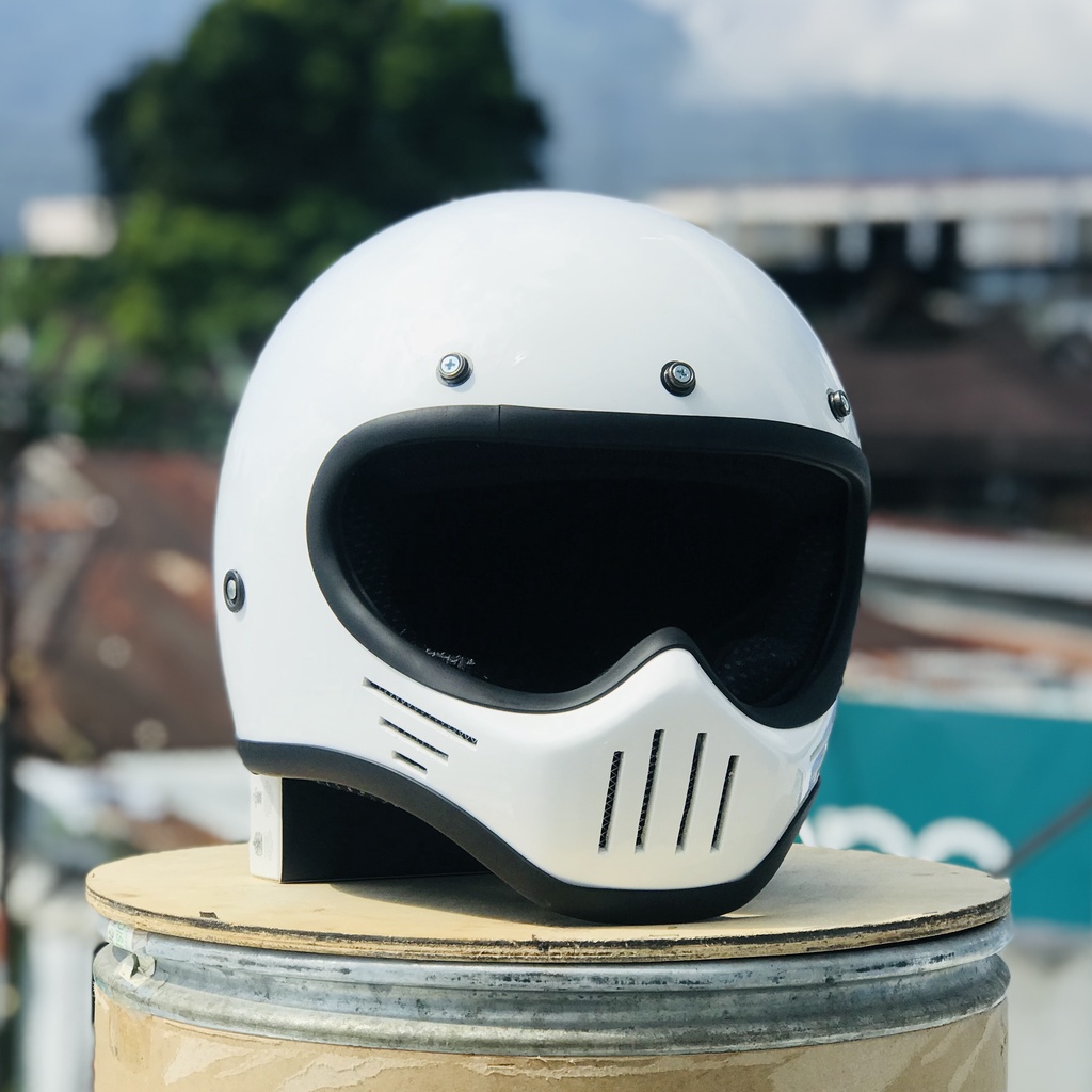 HELM CAKIL CUSTOM M30 SIMPSON RETRO JAPSTYLE CLASIC/Helm Cakil/Helm retro/Helm classic/Helm Cakil custom