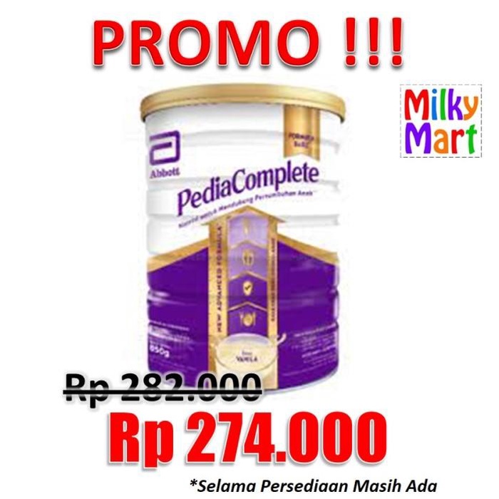 

Gyunyu | Pediasure Complete 850Gr / Pediacomplete 850 Gram