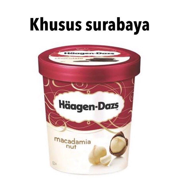 Haagen dazs ice cream macadamia nut