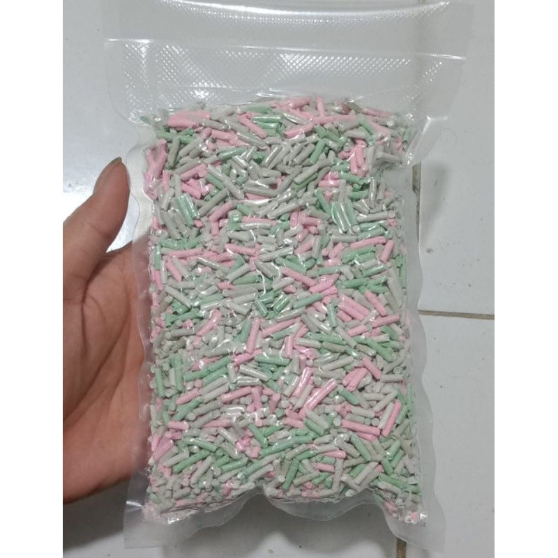 CLUMPET BEDDING ALAS KANDANG HAMSTER-MIX COLOUR