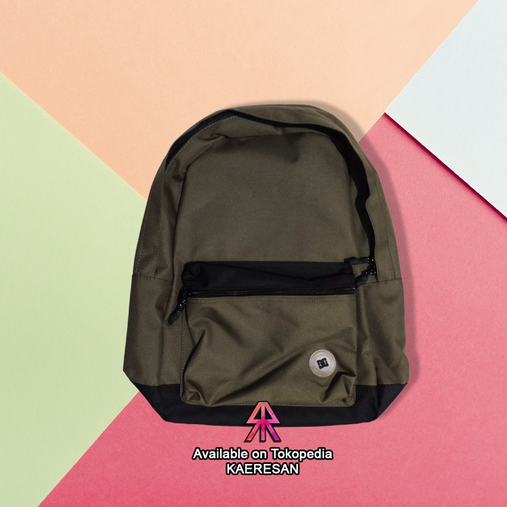 Tas Backpack DC Nickel Bag Fatigue Green Original