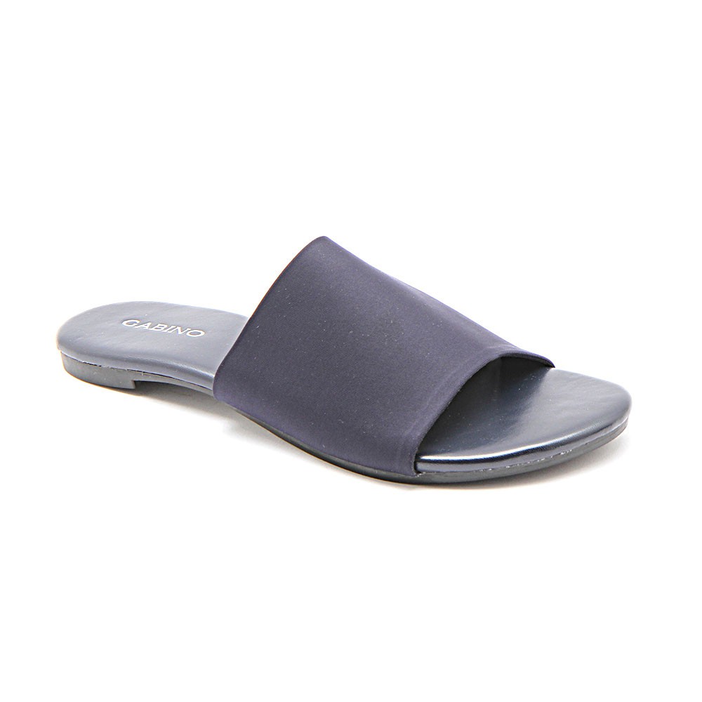 Gabino Sandal Wanita Flat Slip On Casual Gavia Navy ET1013 Gabino Sandal Wanita Flat Slip On Casual Gavia Navy ET1013