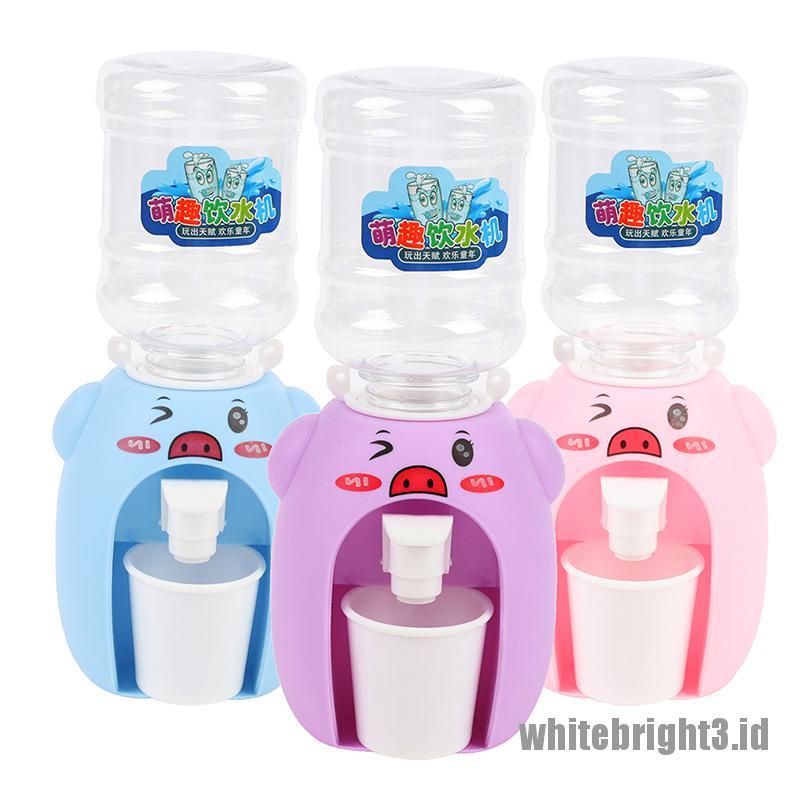 (white3) Mainan Dispenser Air Minum Mini Untuk Anak Bermain Peran