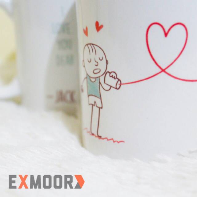 Mug Couple Doodle 1 Kado Pacar