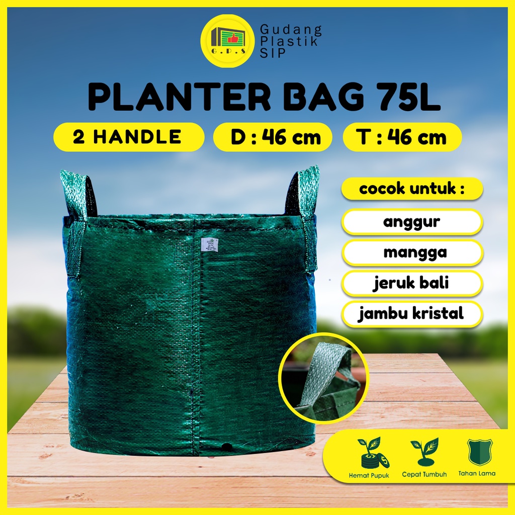 PLANTER BAG 75 Liter ECO PACK