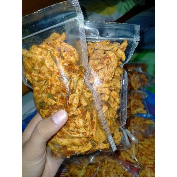 

Basreng Pedas Daun Jeruk 100gram