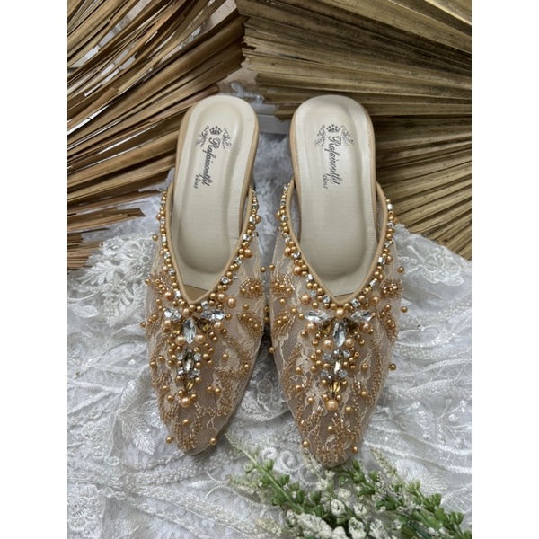 sepatu Rafaizoutfit sepatu wedding Alena nude tinggi 7cm tahu