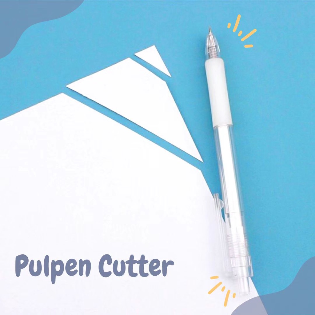 

Mini Pulpen Cutter /pisau Mini Pisau Pemotong DIY Pisau Ukir Lucu Untuk Parcel / Kantor / Sekolah