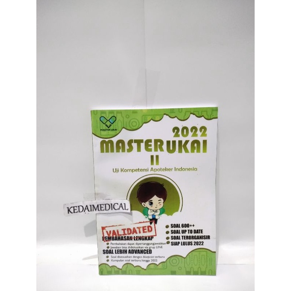 BUKU MASTER UKAI FARMASI 2021-2022 DAN OBAT UKAI TERBARU SERTA SKB CPNS UKAI BEBAS PILIH