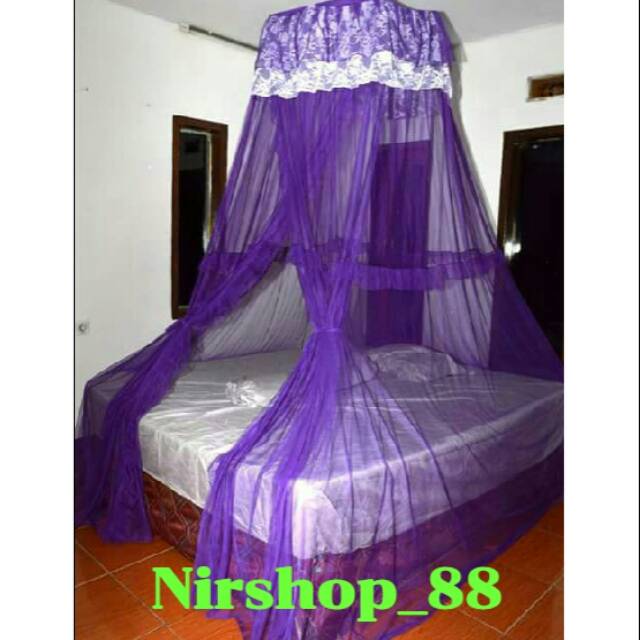 Kelambu gantung "JODHA" ungu