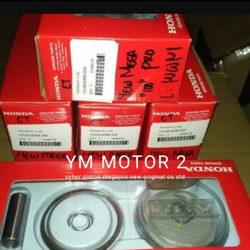 seher piston megapro new original os std 50 100