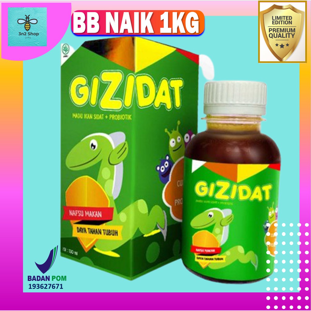 

Madu Anak GIZIDAT gemuk badan anak ORIGINAL AGEN JKT