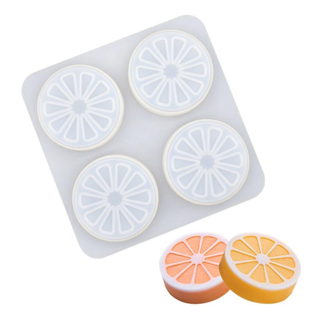 R-flower Soap Mold DIY Art Soaps Making Silicone Cetakan Resin Jeruk