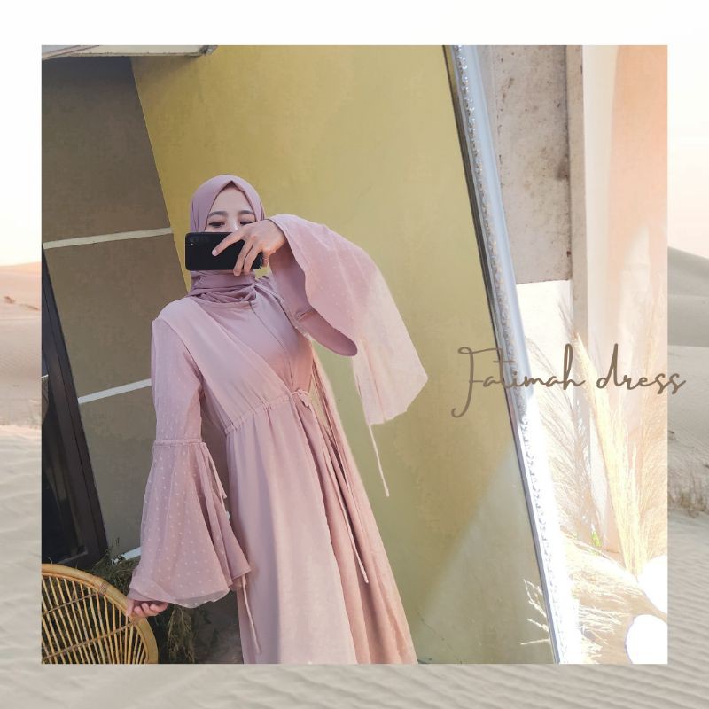 fatimah dress | dress remaja | dress muslimah| dress hijab | dress busui