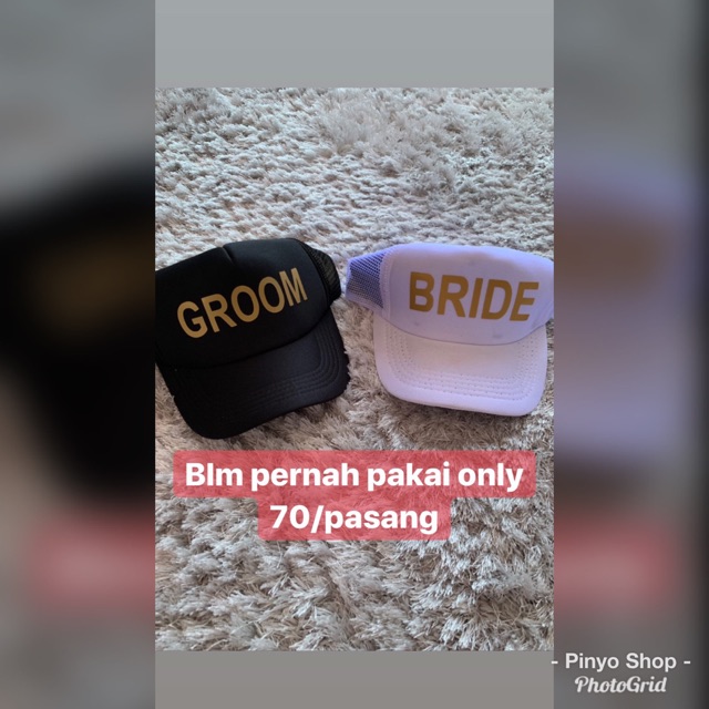 Topi pasangan couple groom and bride pasangan pengantin
