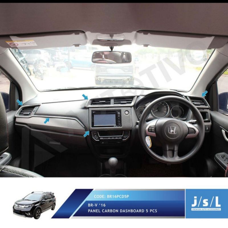 panel interior dashboard BRV 5 PC jsl