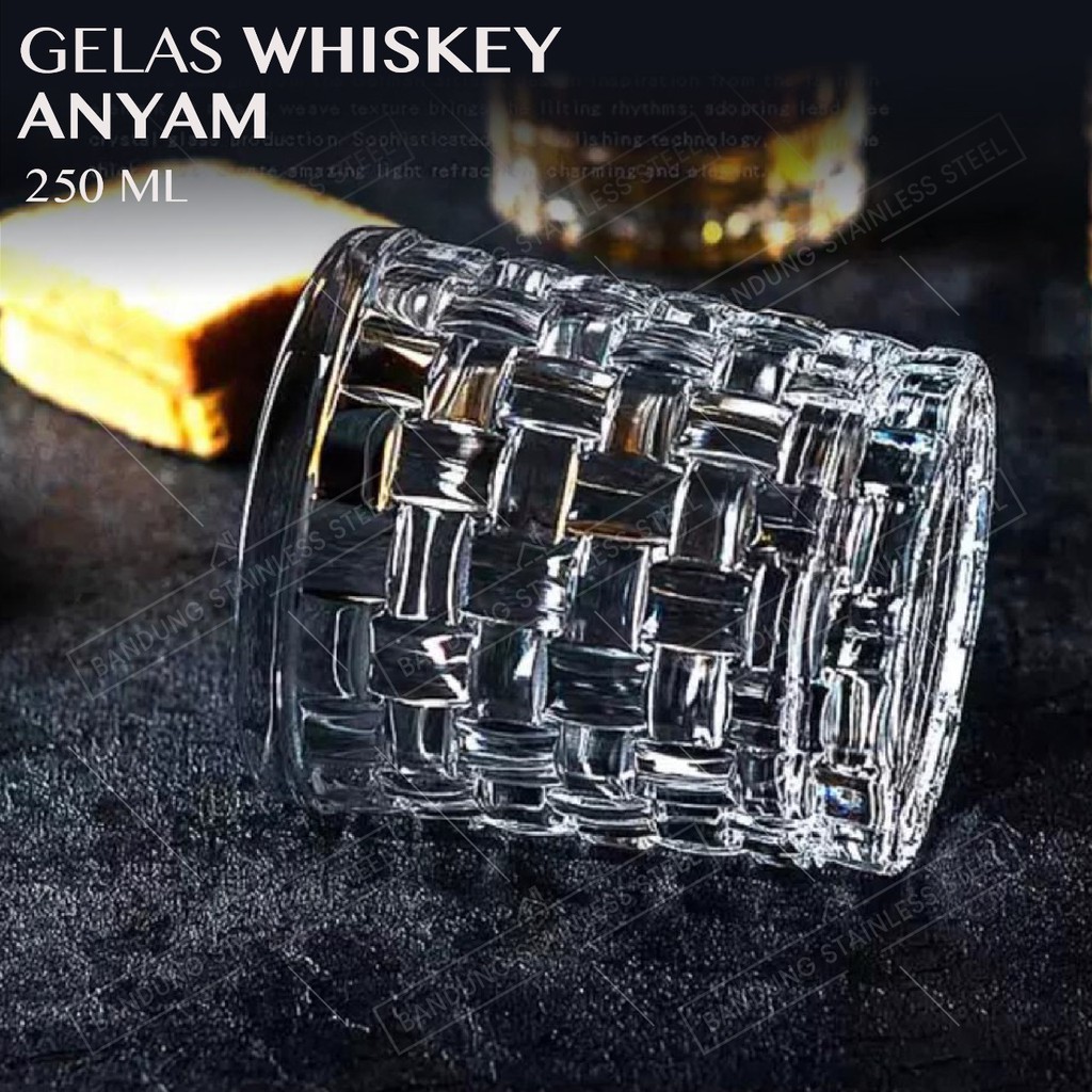 gelas whiskey 250ml beer bir vodka kaca cangkir old fashioned coktail air minum