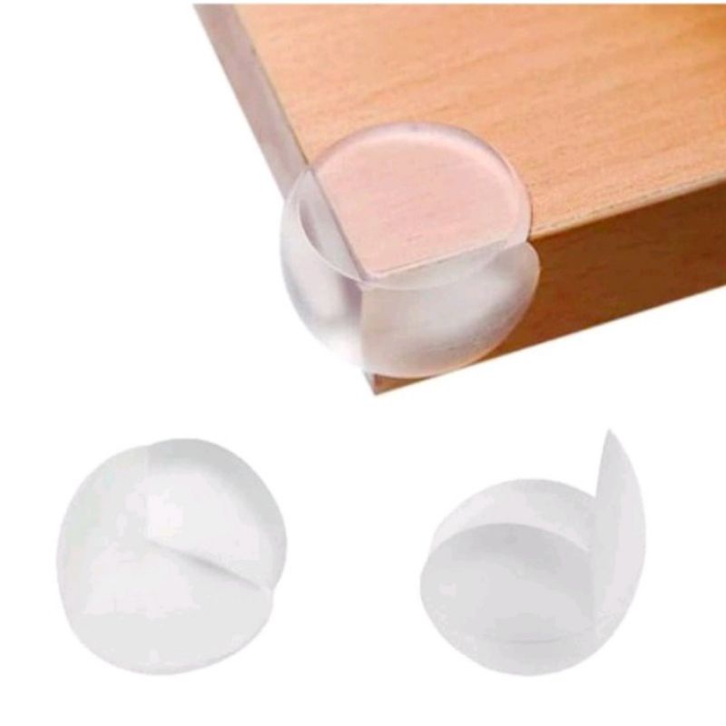 [LGS] PELINDUNG SUDUT MEJA TRANPARAN / PENGAMAN SIKU SUDUT MEJA SILIKON / PELINDUNG SIKU MEJA SILICONE / TABLE SAFETY