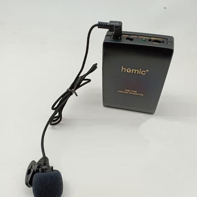 MIC WIRELESS MIC SENAM MIC IMAM MASJID KANCING JEPIT BANDO HOMIC HM709