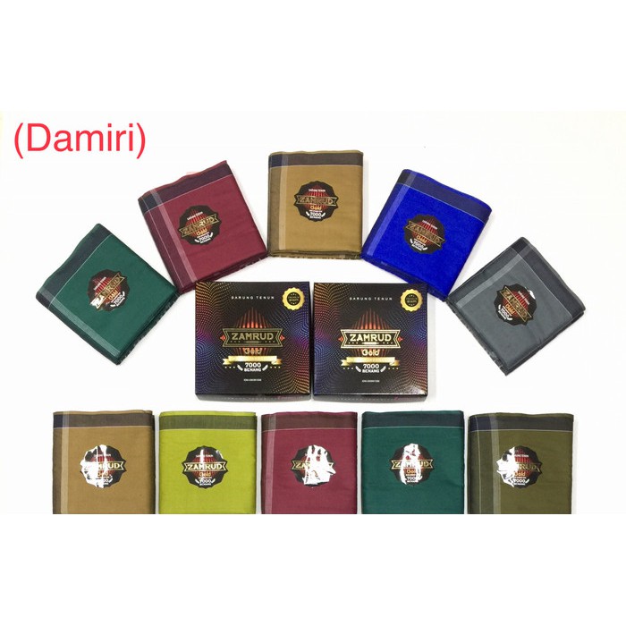 Sarung Tenun Zamrud Gold (Grosir)