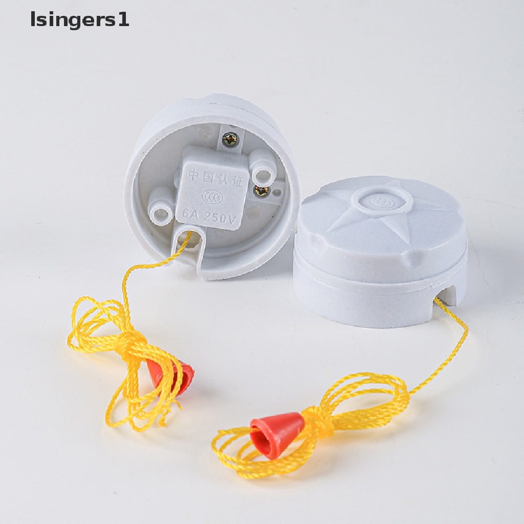 (lsingers1) 3pcs Saklar Tarik Rantai 250V 6A Untuk Kipas Angin Lampu Plafon