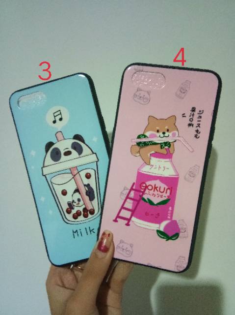 HardCase Fuze Motif Cewek Realme C2 / OPPO A1k