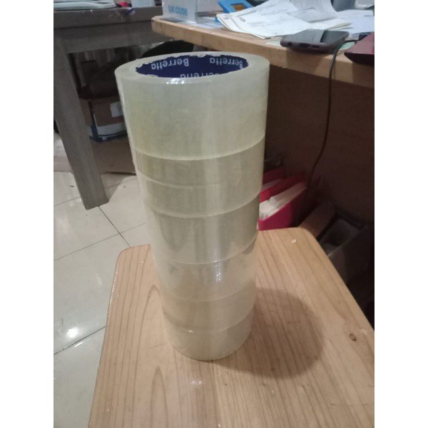 

Lakban Bening Berretta 45 mm x 70 yard x 45 mic