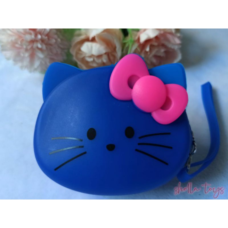 DOMPET KOIN SILIKON Hello kityy / Jelly pouch silicone