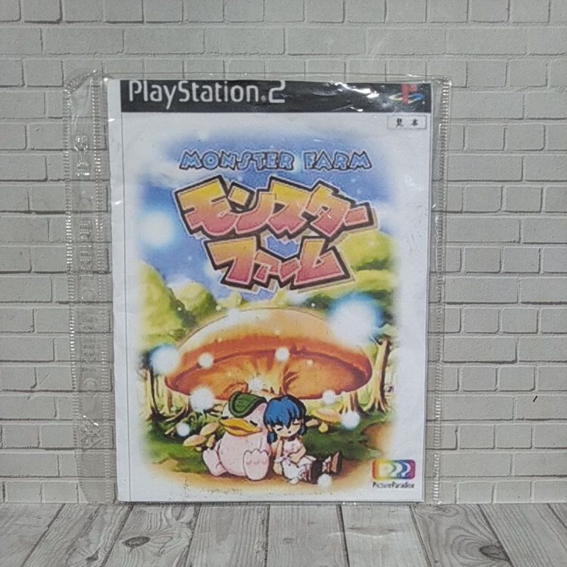 CD DVD KASET ORIGINAL PS2 Monster Farm Jpn Bahasa Jepang