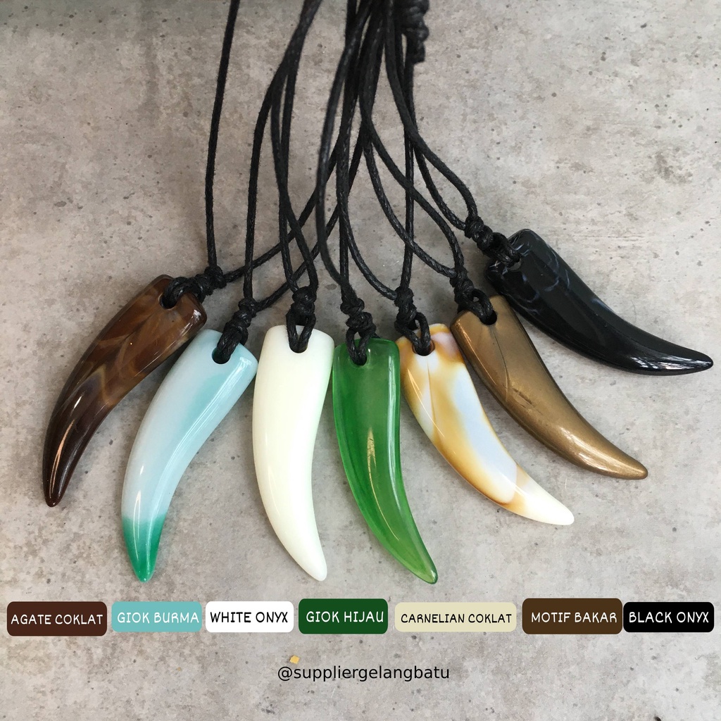 KALUNG GIOK TARING ADJUSTABLE NECKLACE ETNIK ANTI LUNTUR HARGA GROSIR