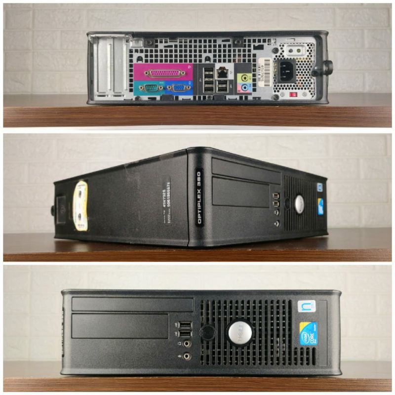 PC Mini Dell Optiplex 380 SffCore 2Duo E7500 Ram 2GB DDR 3 HDD 160GB Second Berkualitas