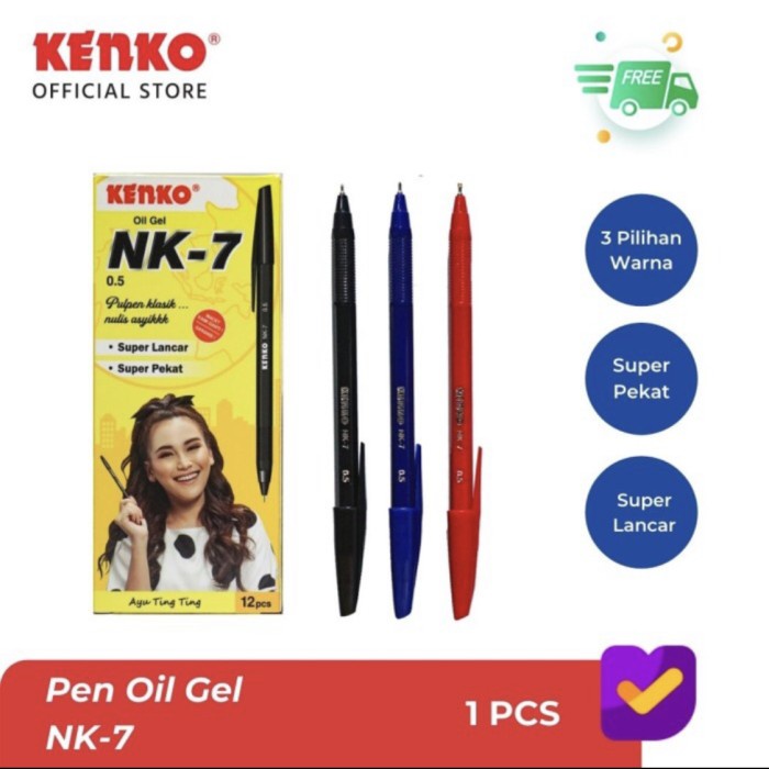 

Pulpen kenko NK 7 0,5 original