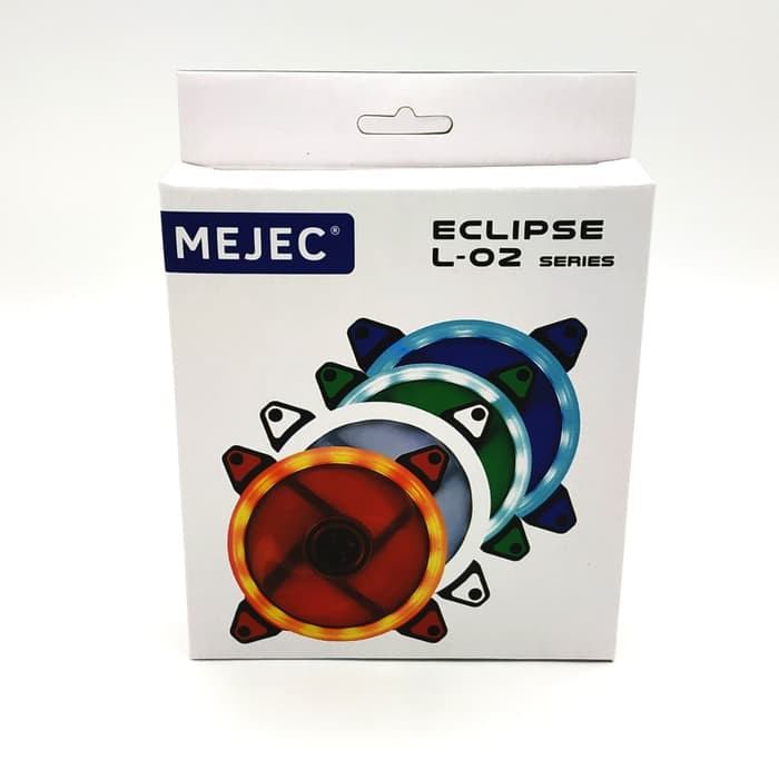 Eclipse L-02 XBT Double Fan Casing 12CM Mejec  LED RING - Fan Case 12 cm Eclipse Mejec L02