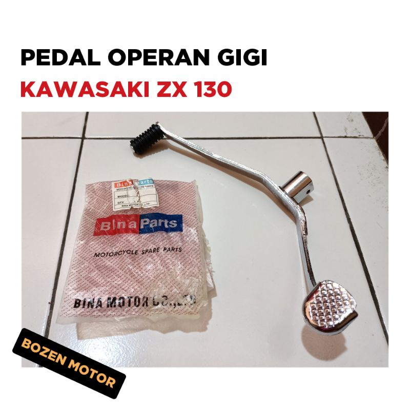 Pedal Operan Gigi Kawasaki ZX 130 / ZX130 / Overan Perseneleng Persneleng / Bina Parts