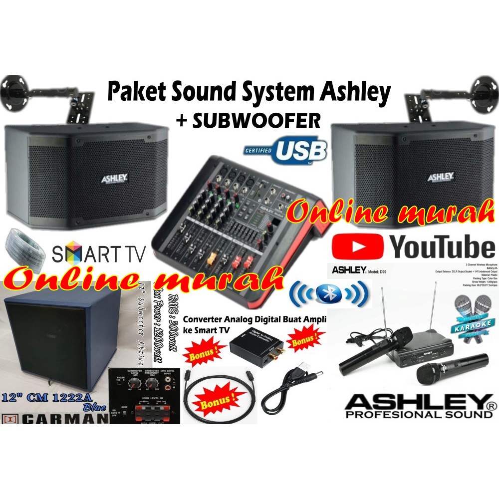paket sound system ashley studio 4 ashley k2310 ashley subwoofer