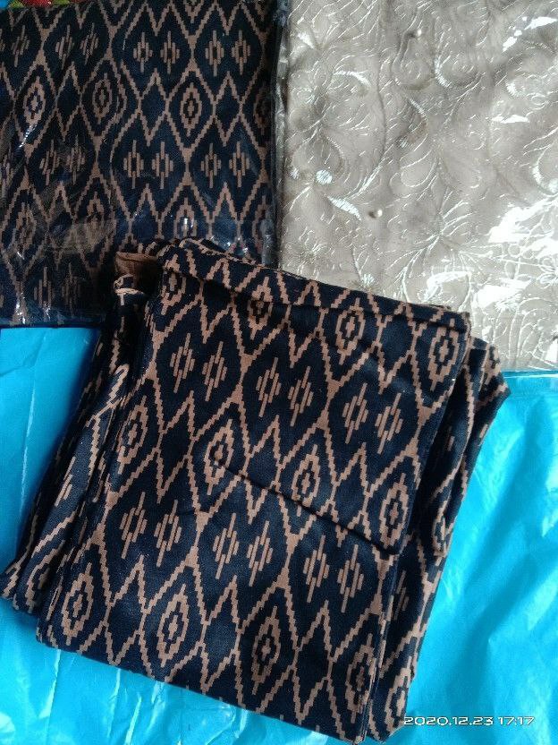 Kebaya Couple Semi Prancis Katun Bahan Kebaya Semi France Corneli Couple Larasati Batik Couple