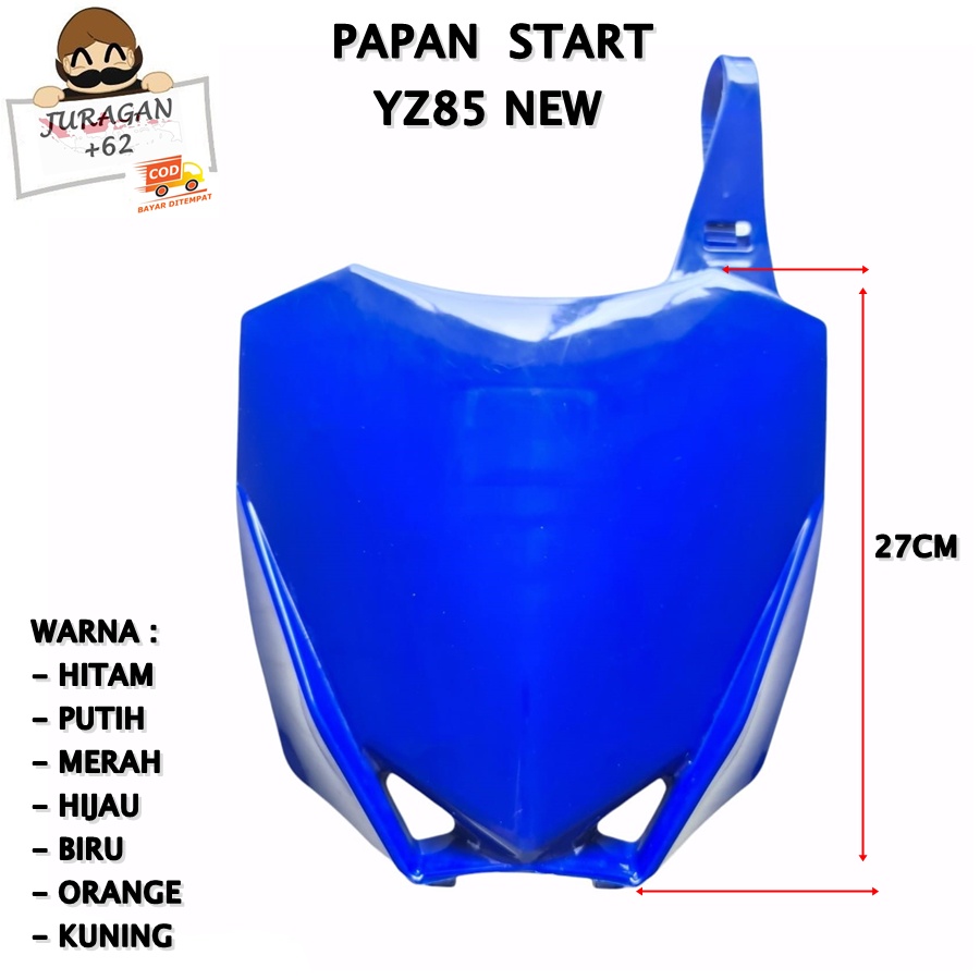 PAPAN NOMOR START YAMAHA YZ 85 YZ85 NEW