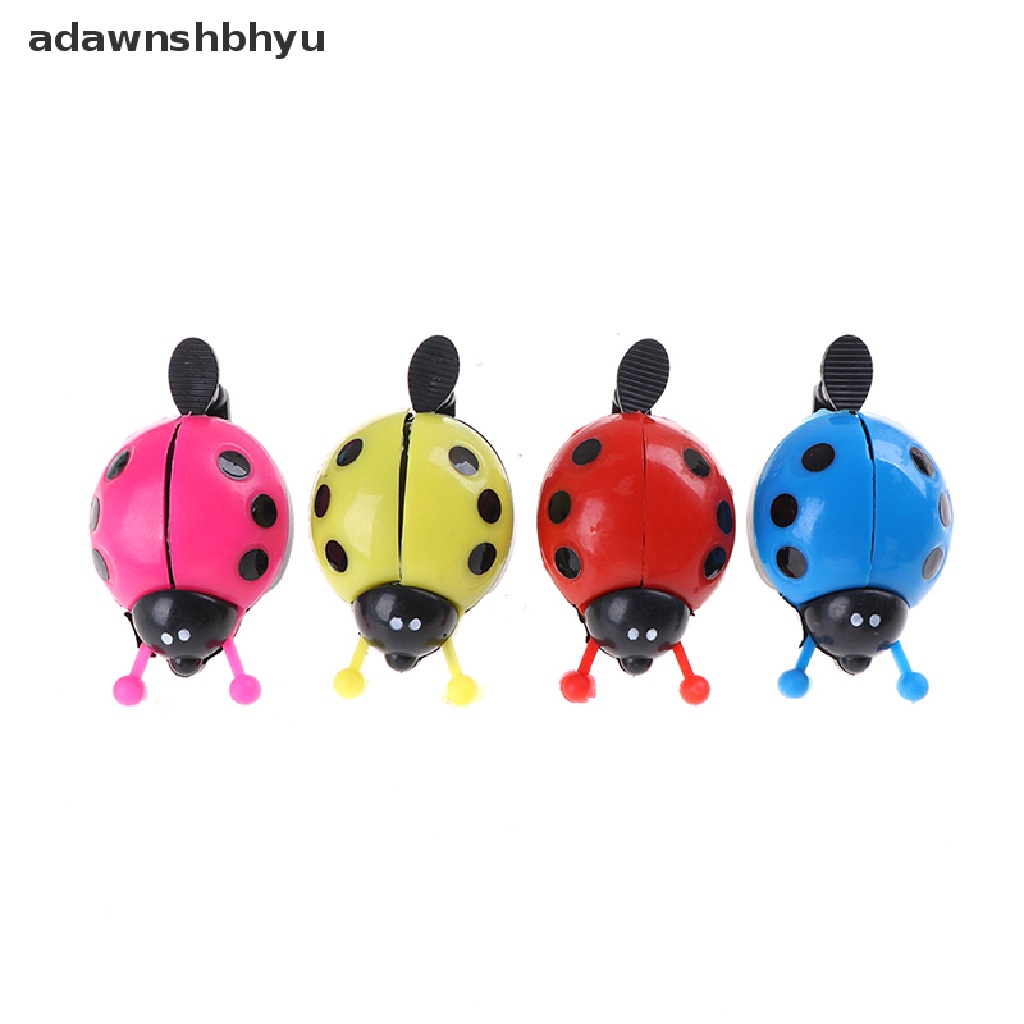 Adawnshbhyu 1Pc Sepeda Ladybug Bell Kartun Bersepeda Bell Indah Anak Sepeda Naik Alarm Tanduk