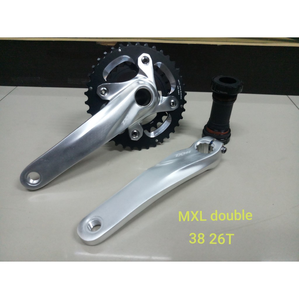 Crank MXL double 38 26T Plus BB