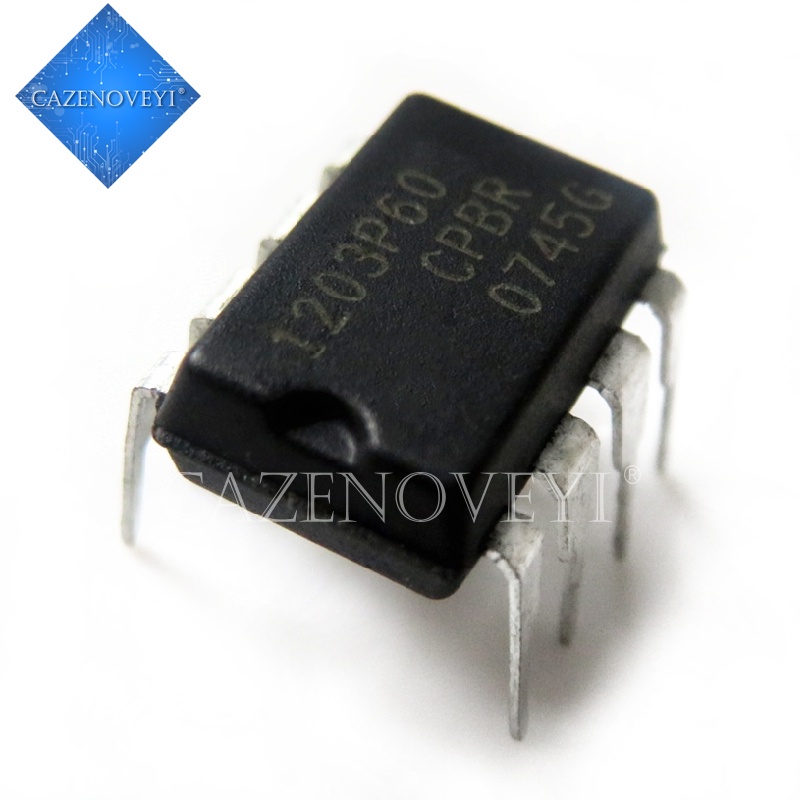 10pcs Ic Ncp1203P60 1203p60 = Ncp1203P100 1203p100 Dip-8