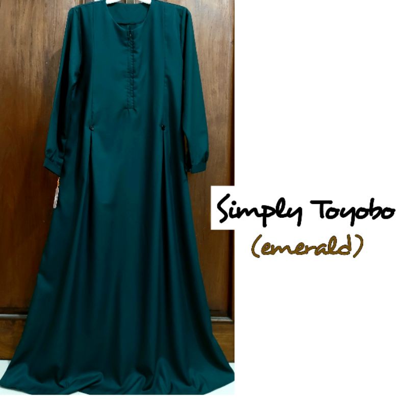 Gamis fenomenal Simply Toyobo Lux | busui friendly | 1kg = 3pcs