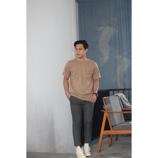 Kaos Polos Cream