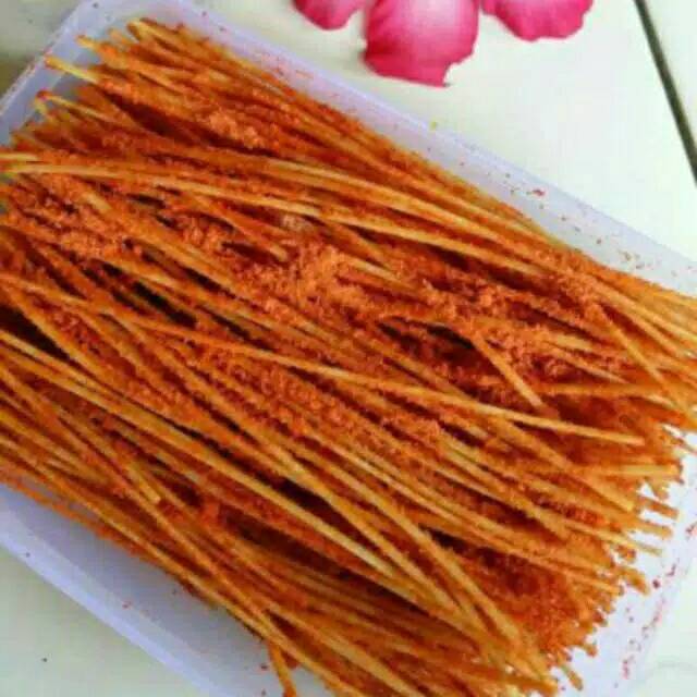 

Mie Lidi Renyah kemasan box 150 gr