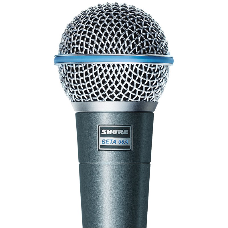 MIC SHURE BETA 58A MICROPHONE MIC KABEL SHURE